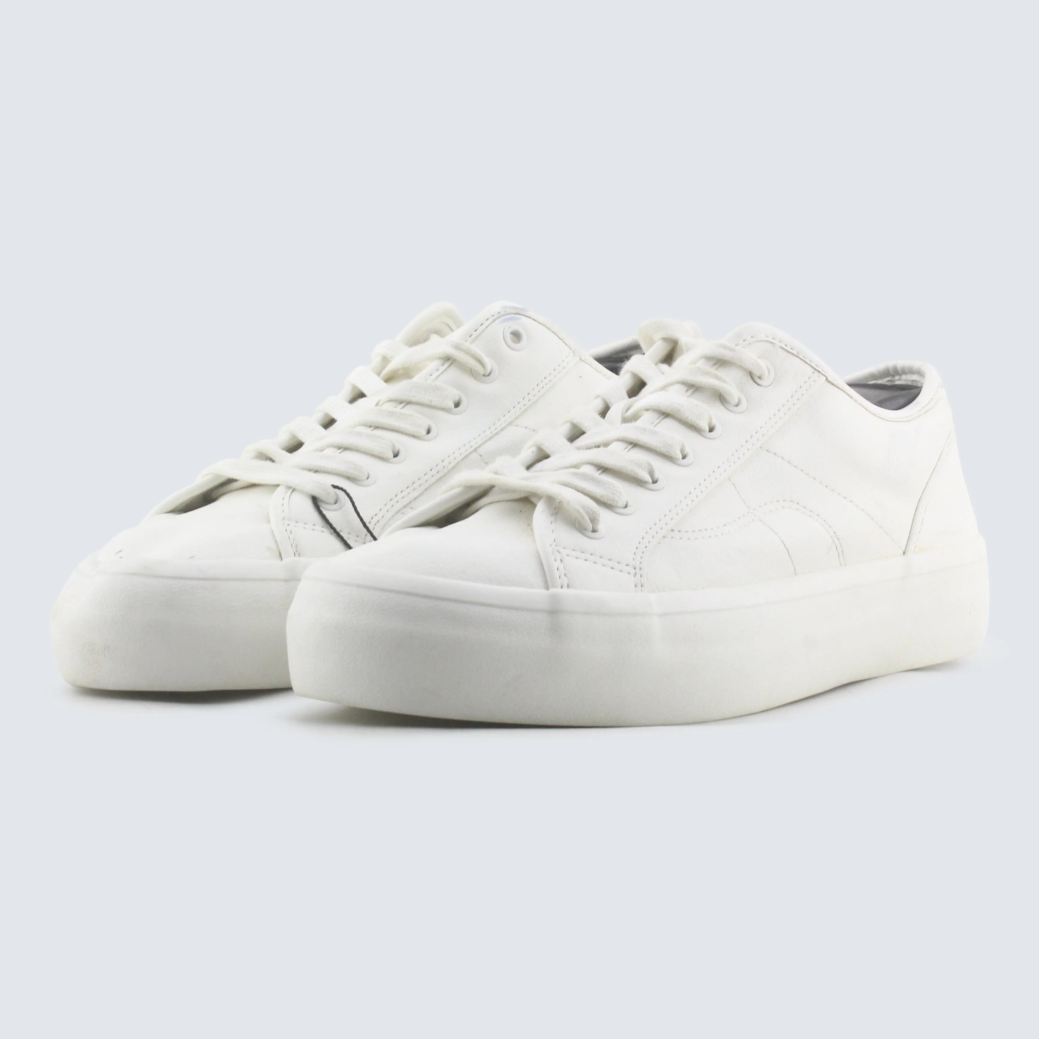 Clean White Court Sneaker