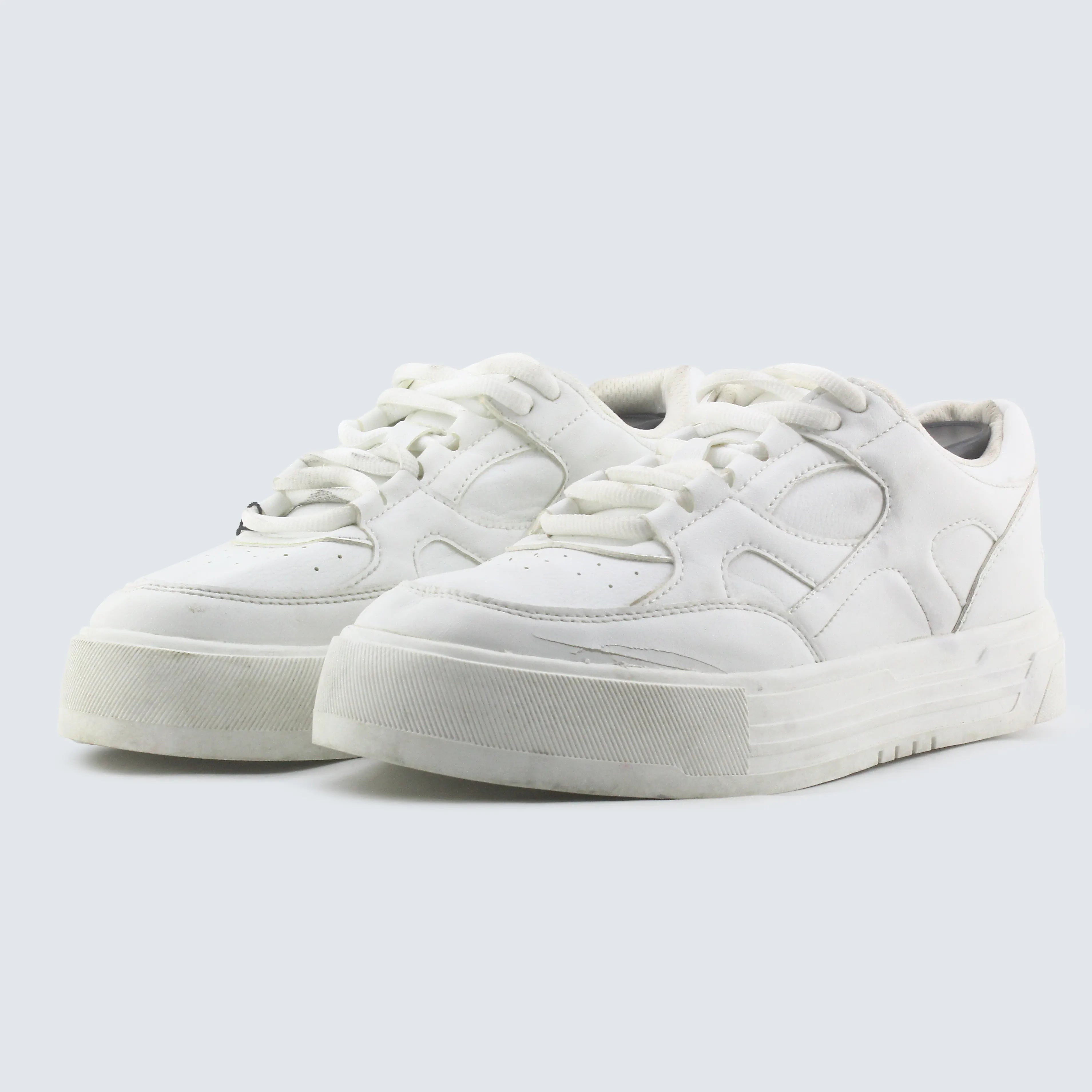 White High-Top Sneaker
