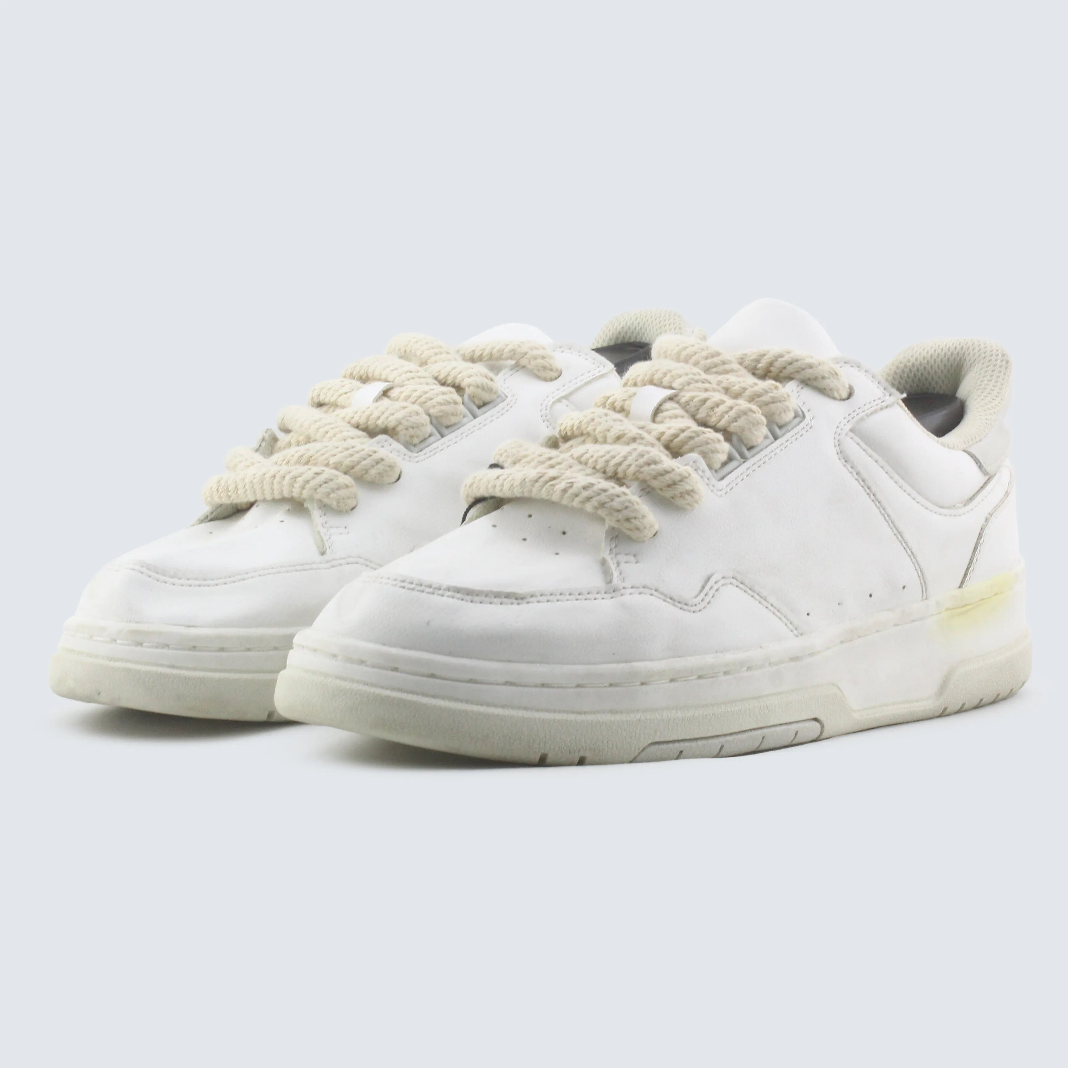 Cream Platform Sneaker
