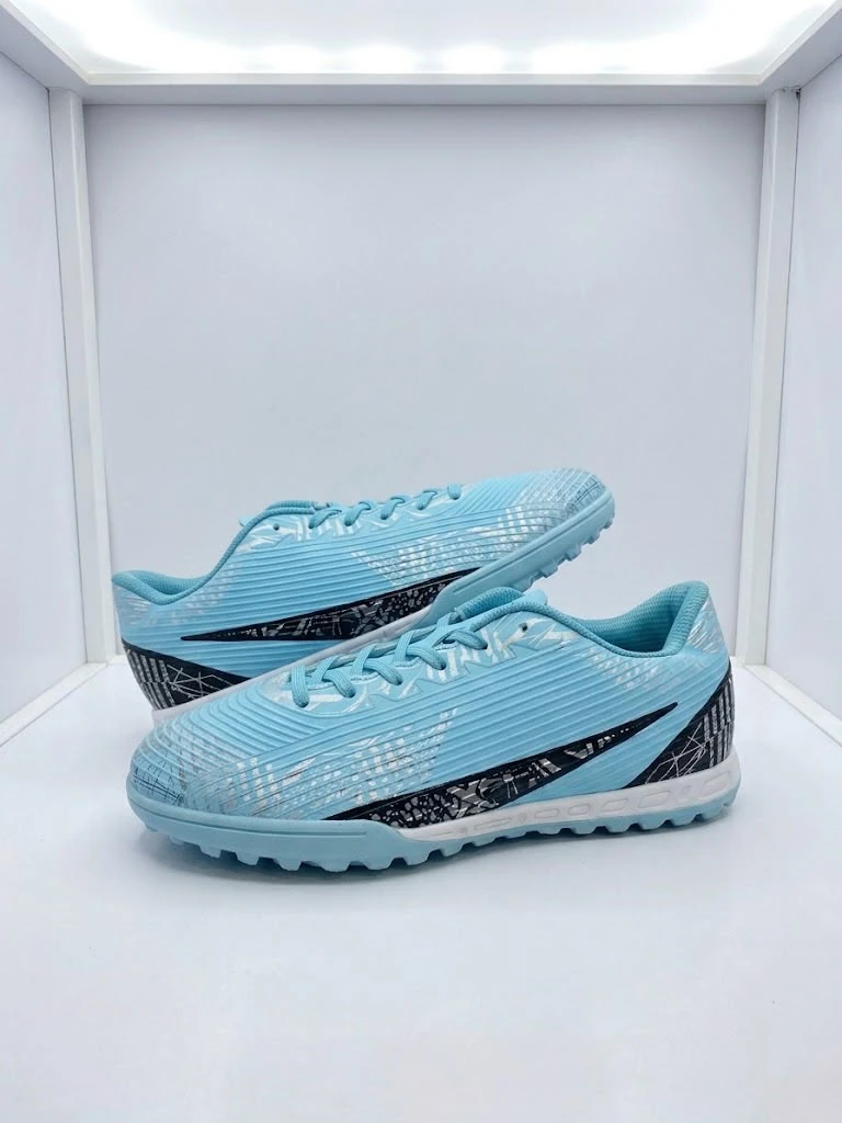 Sky Blue Turf Football Shoes